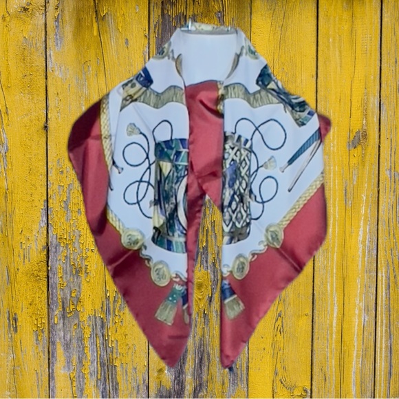 NWT Metz & Co. Silk Scarf - Picture 1 of 4